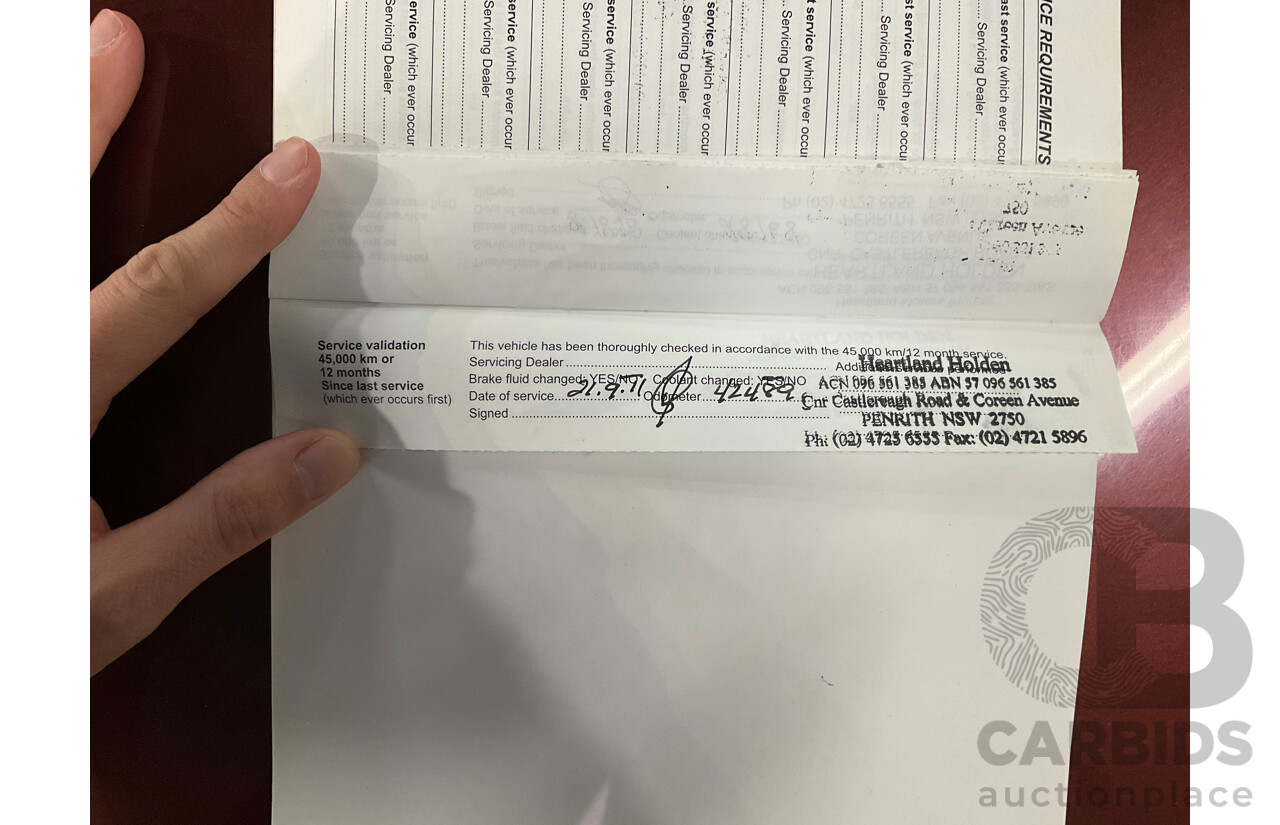 7/2008 Holden Captiva LX (4x4) CG MY09 4d Wagon Red V6 3.2L