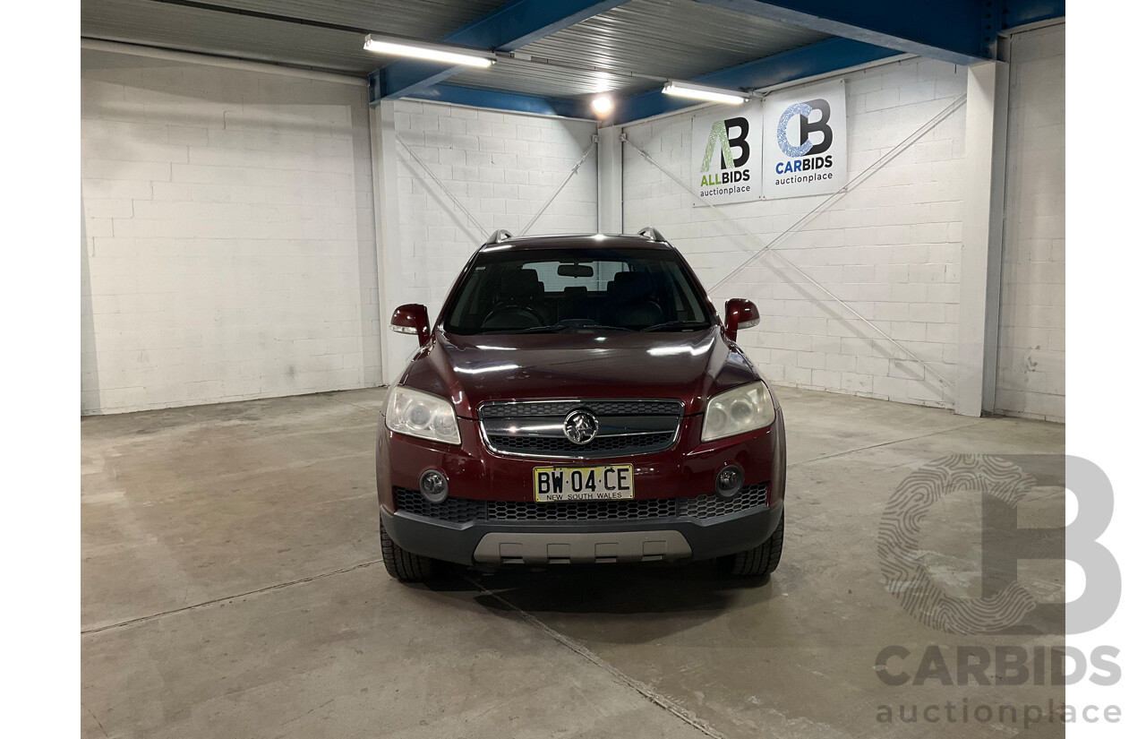 7/2008 Holden Captiva LX (4x4) CG MY09 4d Wagon Red V6 3.2L