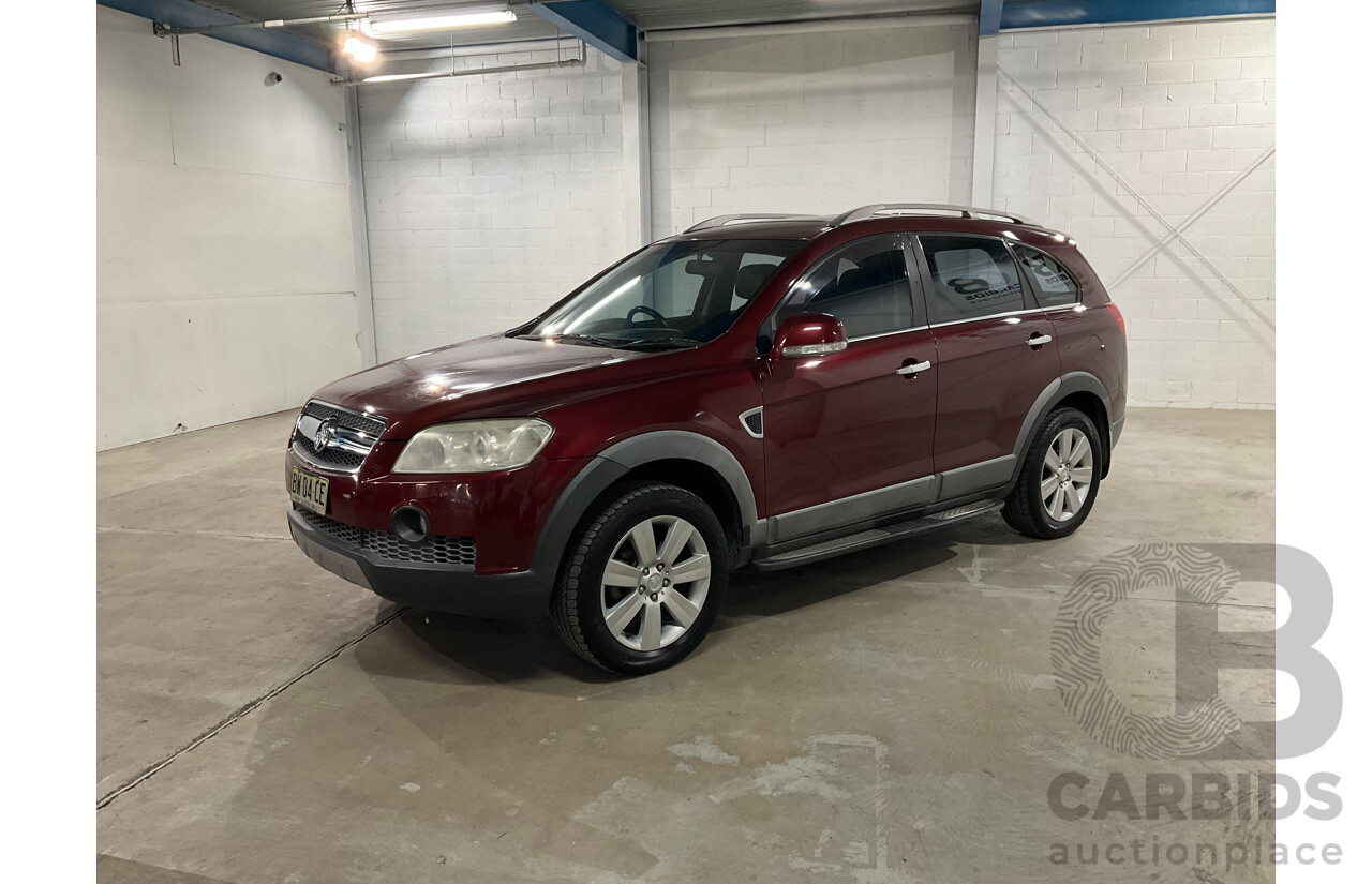 7/2008 Holden Captiva LX (4x4) CG MY09 4d Wagon Red V6 3.2L