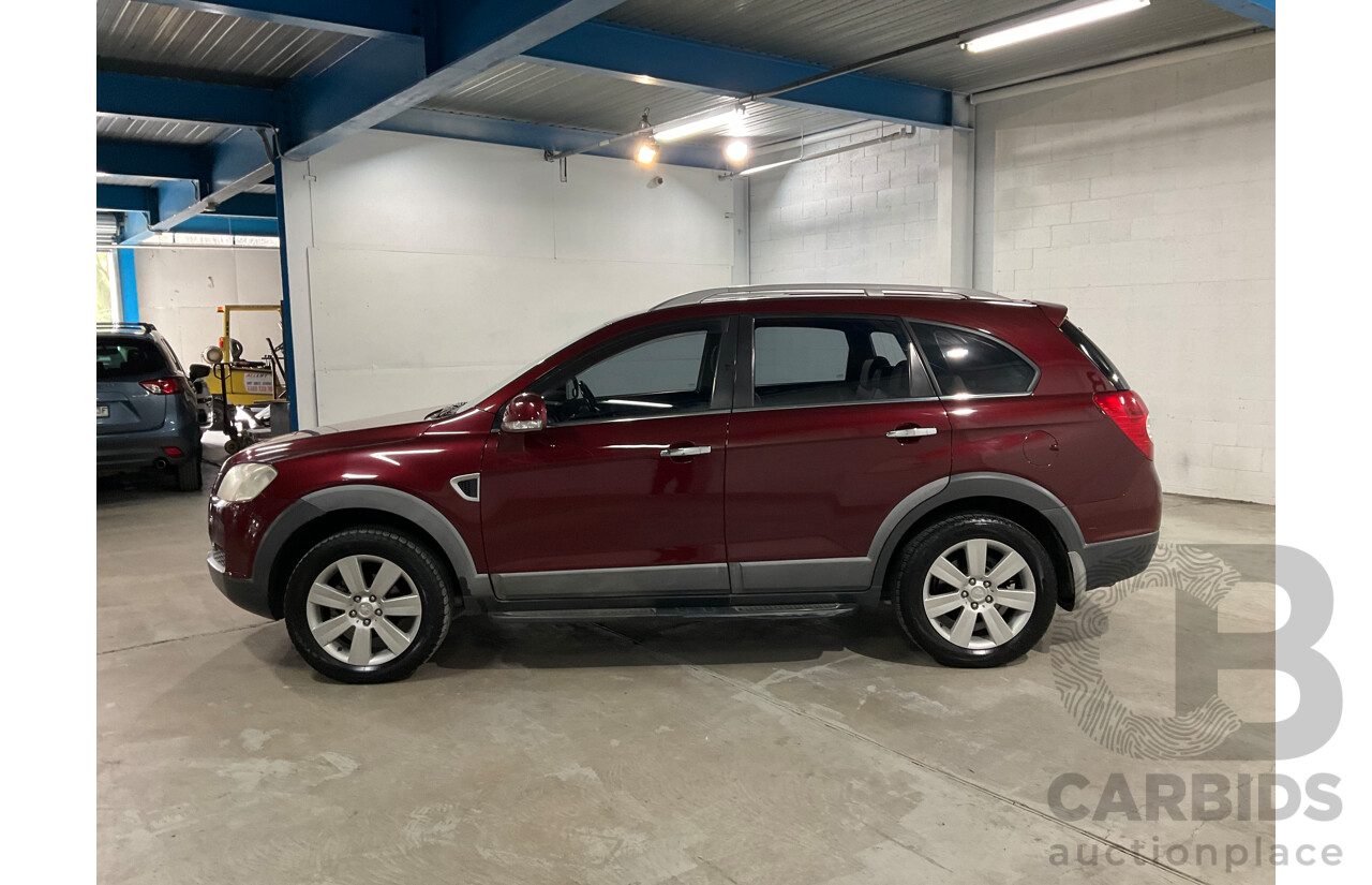 7/2008 Holden Captiva LX (4x4) CG MY09 4d Wagon Red V6 3.2L