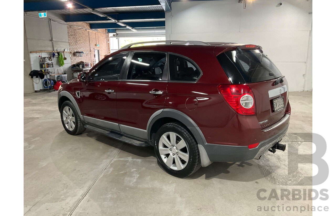 7/2008 Holden Captiva LX (4x4) CG MY09 4d Wagon Red V6 3.2L