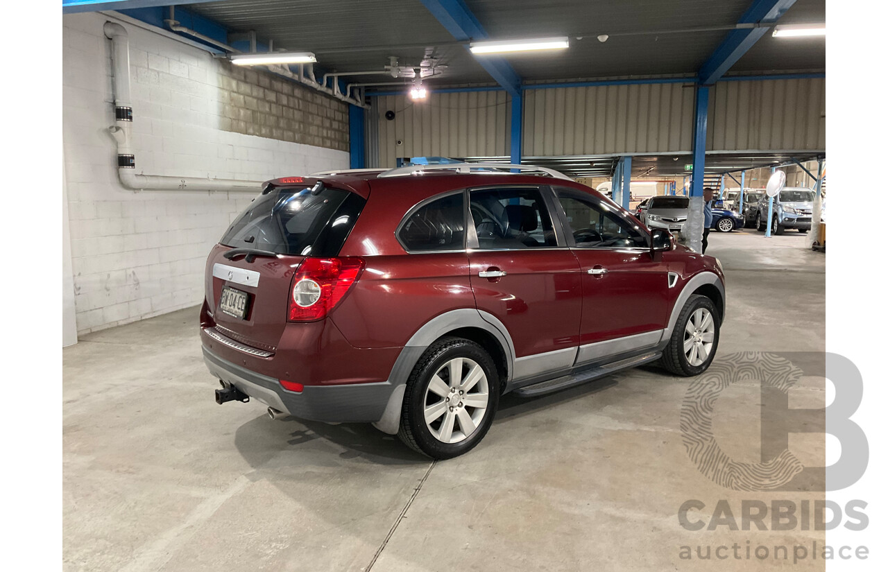 7/2008 Holden Captiva LX (4x4) CG MY09 4d Wagon Red V6 3.2L