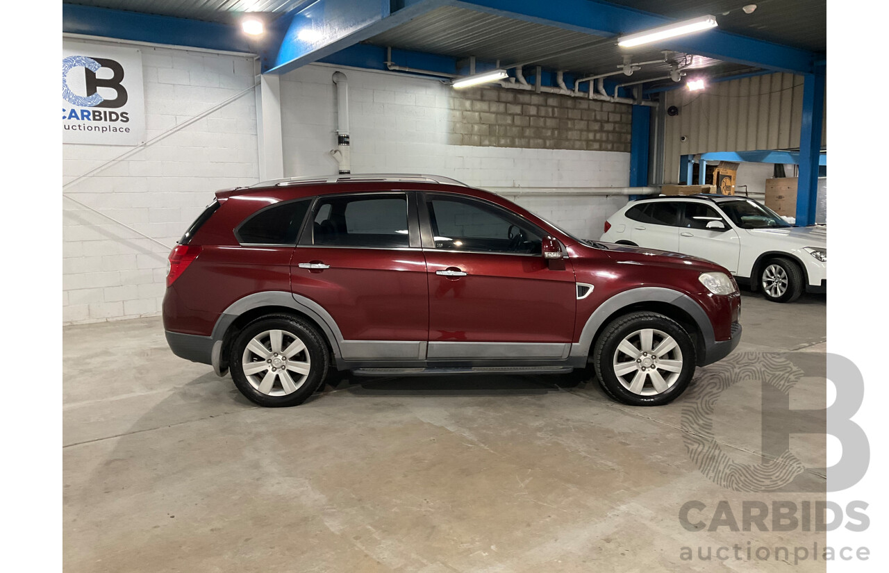 7/2008 Holden Captiva LX (4x4) CG MY09 4d Wagon Red V6 3.2L
