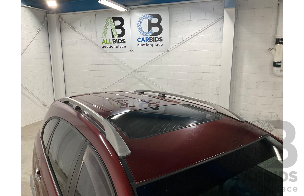 7/2008 Holden Captiva LX (4x4) CG MY09 4d Wagon Red V6 3.2L