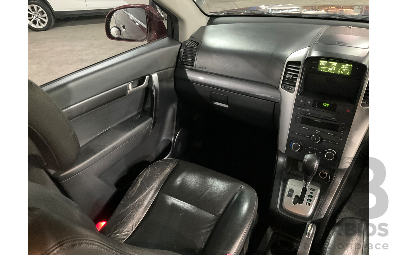 7/2008 Holden Captiva LX (4x4) CG MY09 4d Wagon Red V6 3.2L
