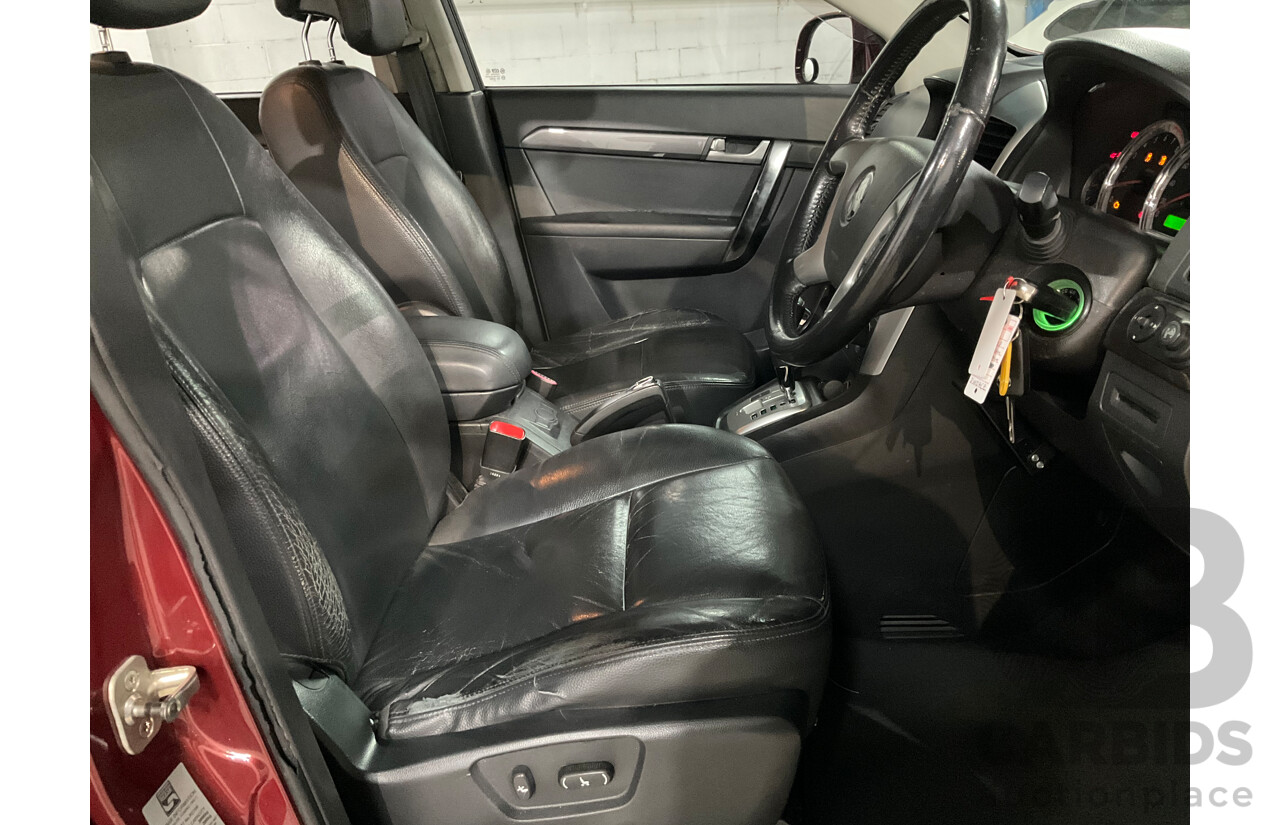 7/2008 Holden Captiva LX (4x4) CG MY09 4d Wagon Red V6 3.2L