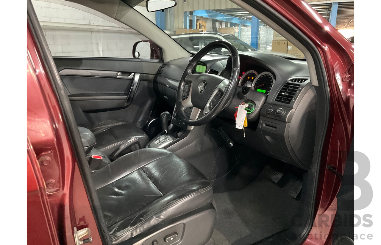 7/2008 Holden Captiva LX (4x4) CG MY09 4d Wagon Red V6 3.2L