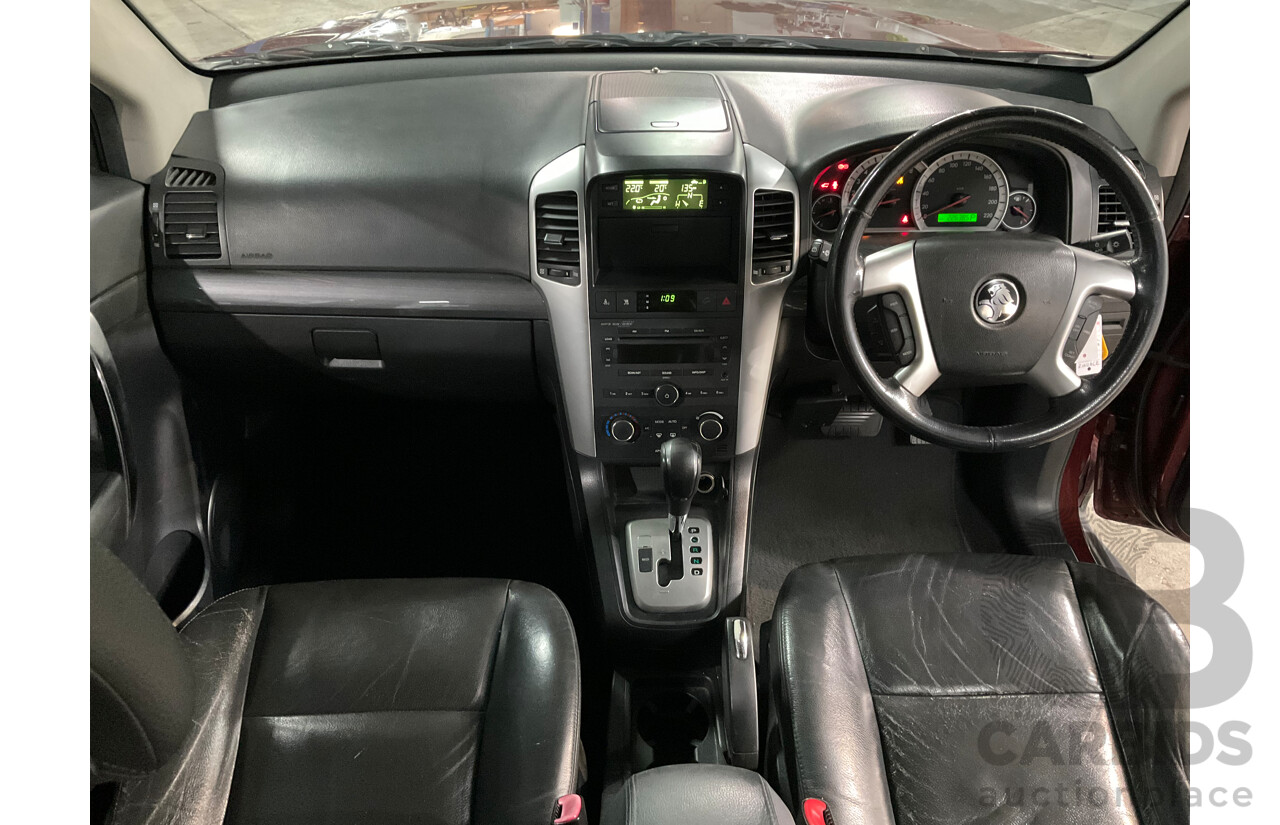7/2008 Holden Captiva LX (4x4) CG MY09 4d Wagon Red V6 3.2L