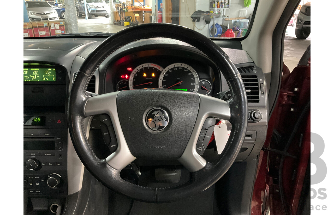7/2008 Holden Captiva LX (4x4) CG MY09 4d Wagon Red V6 3.2L