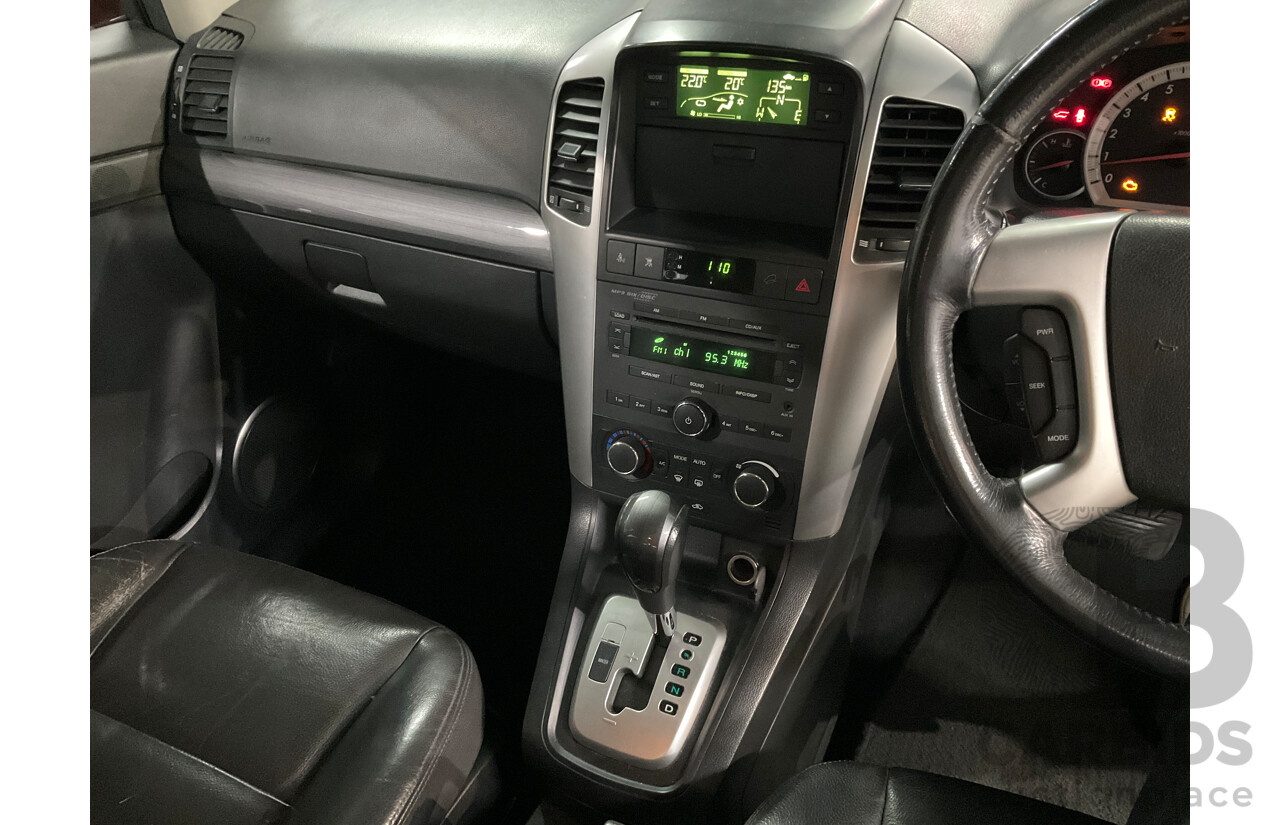 7/2008 Holden Captiva LX (4x4) CG MY09 4d Wagon Red V6 3.2L