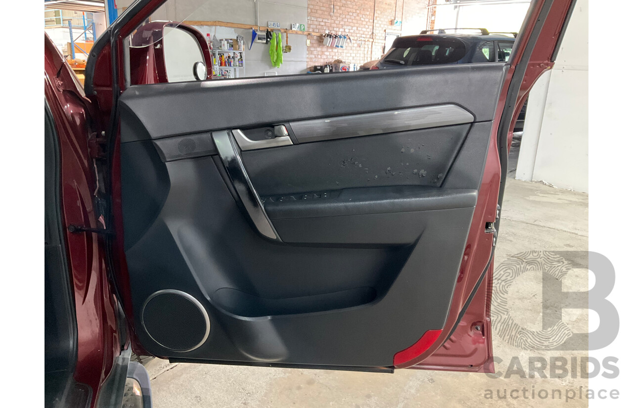 7/2008 Holden Captiva LX (4x4) CG MY09 4d Wagon Red V6 3.2L