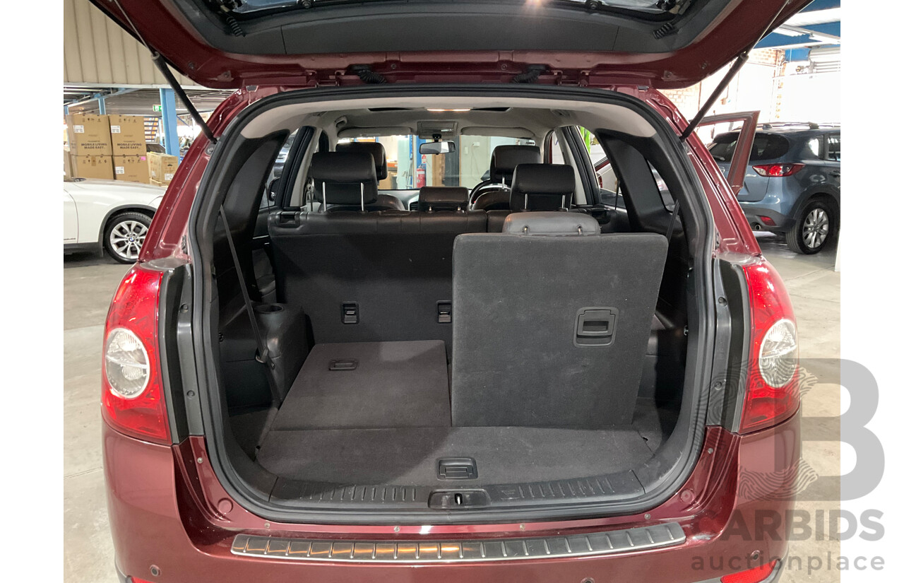 7/2008 Holden Captiva LX (4x4) CG MY09 4d Wagon Red V6 3.2L
