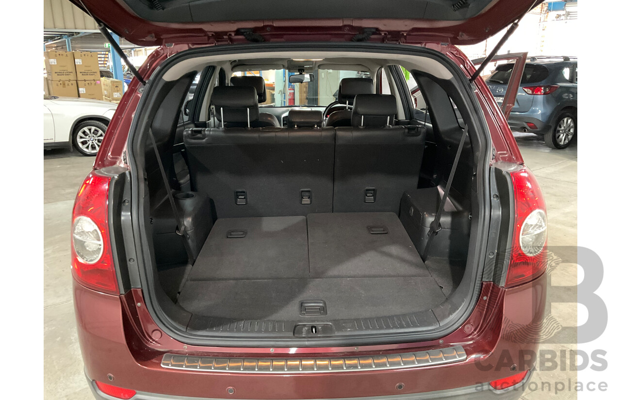7/2008 Holden Captiva LX (4x4) CG MY09 4d Wagon Red V6 3.2L