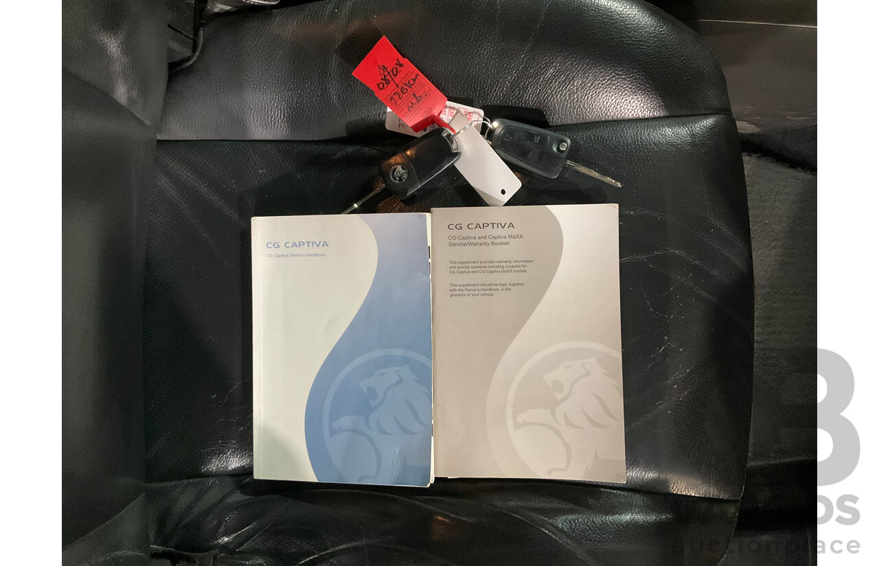 7/2008 Holden Captiva LX (4x4) CG MY09 4d Wagon Red V6 3.2L