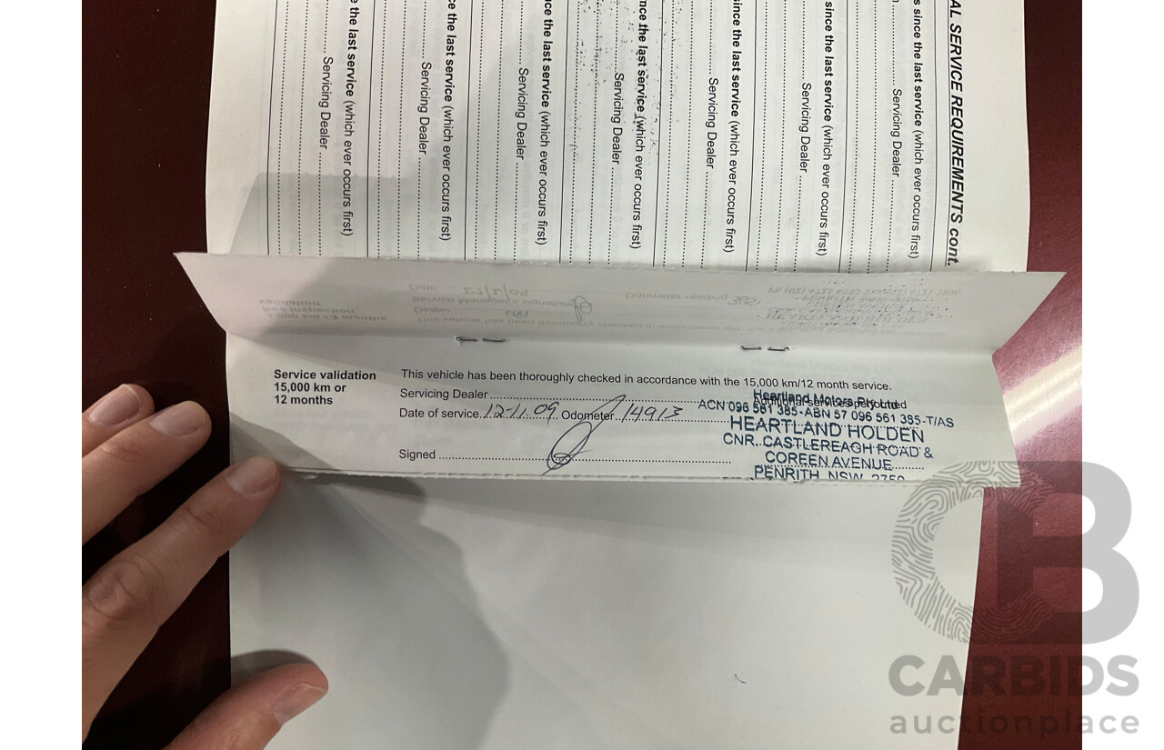 7/2008 Holden Captiva LX (4x4) CG MY09 4d Wagon Red V6 3.2L