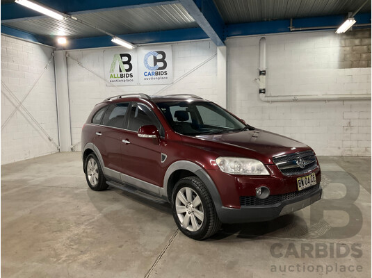 7/2008 Holden Captiva LX (4x4) CG MY09 4d Wagon Red V6 3.2L