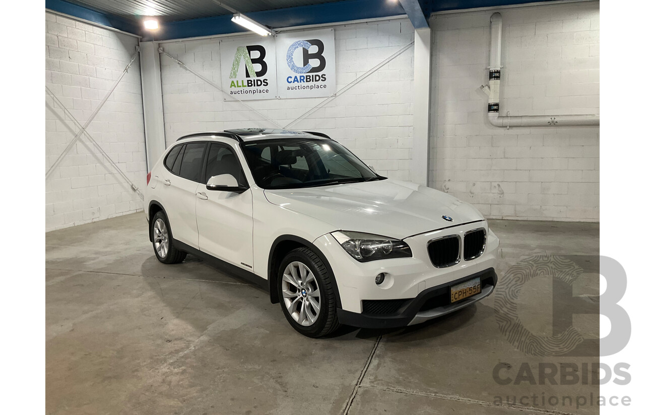 7/2013 BMW X1 sDrive20i E84 MY13 4d Wagon Alpine White Turbo 2.0L