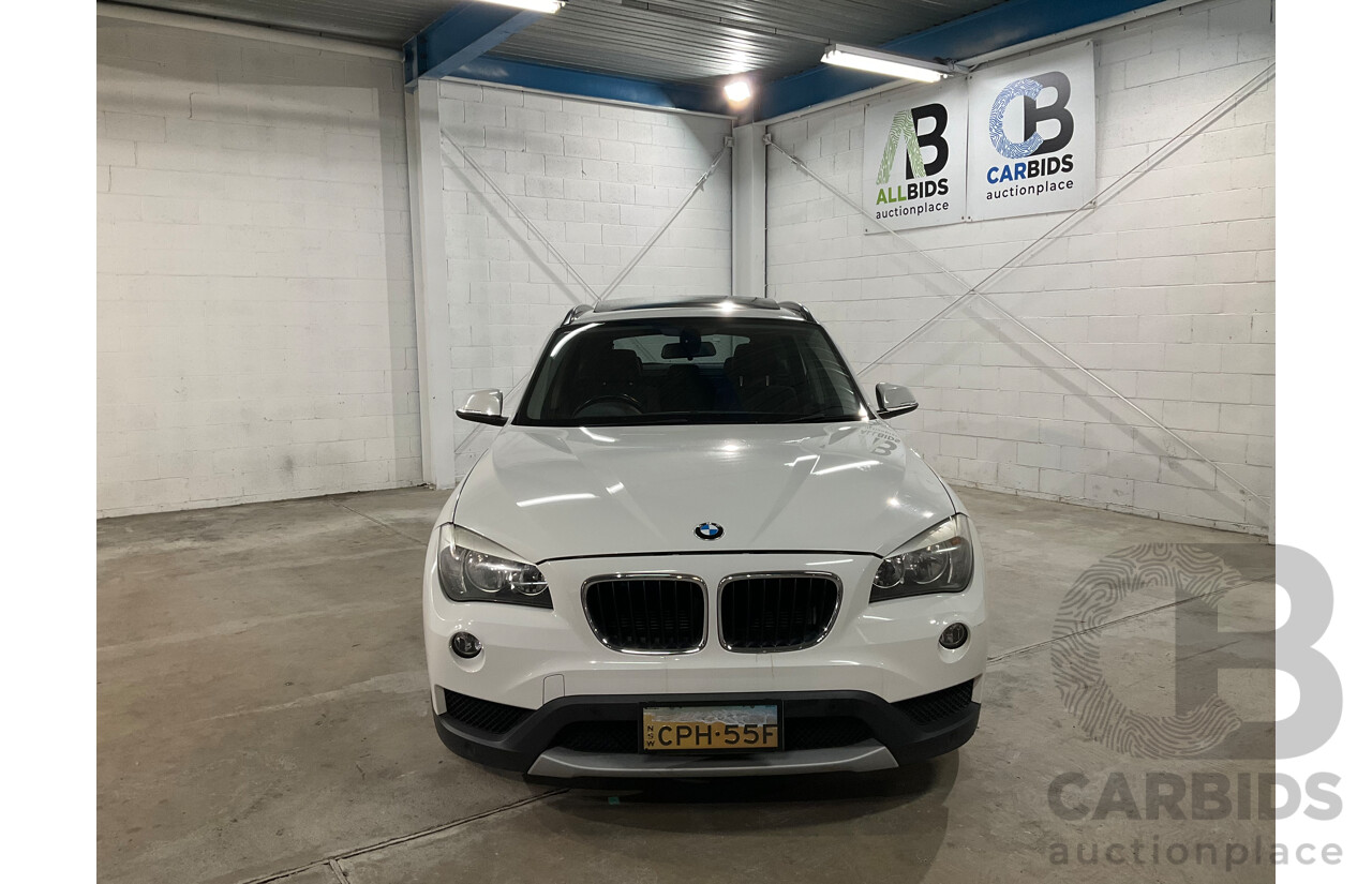 7/2013 BMW X1 sDrive20i E84 MY13 4d Wagon Alpine White Turbo 2.0L