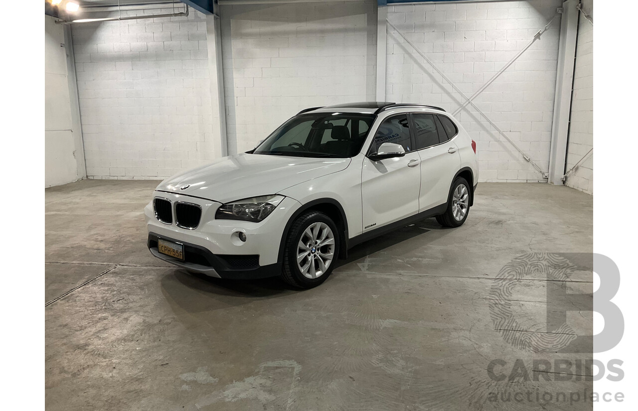 7/2013 BMW X1 sDrive20i E84 MY13 4d Wagon Alpine White Turbo 2.0L