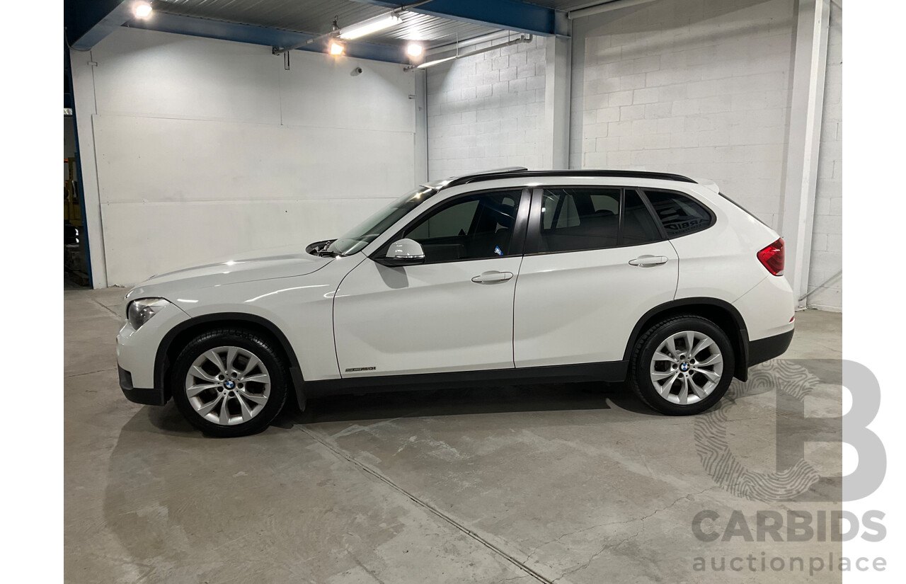 7/2013 BMW X1 sDrive20i E84 MY13 4d Wagon Alpine White Turbo 2.0L