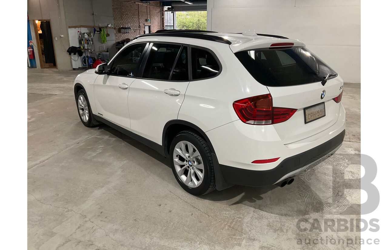 7/2013 BMW X1 sDrive20i E84 MY13 4d Wagon Alpine White Turbo 2.0L