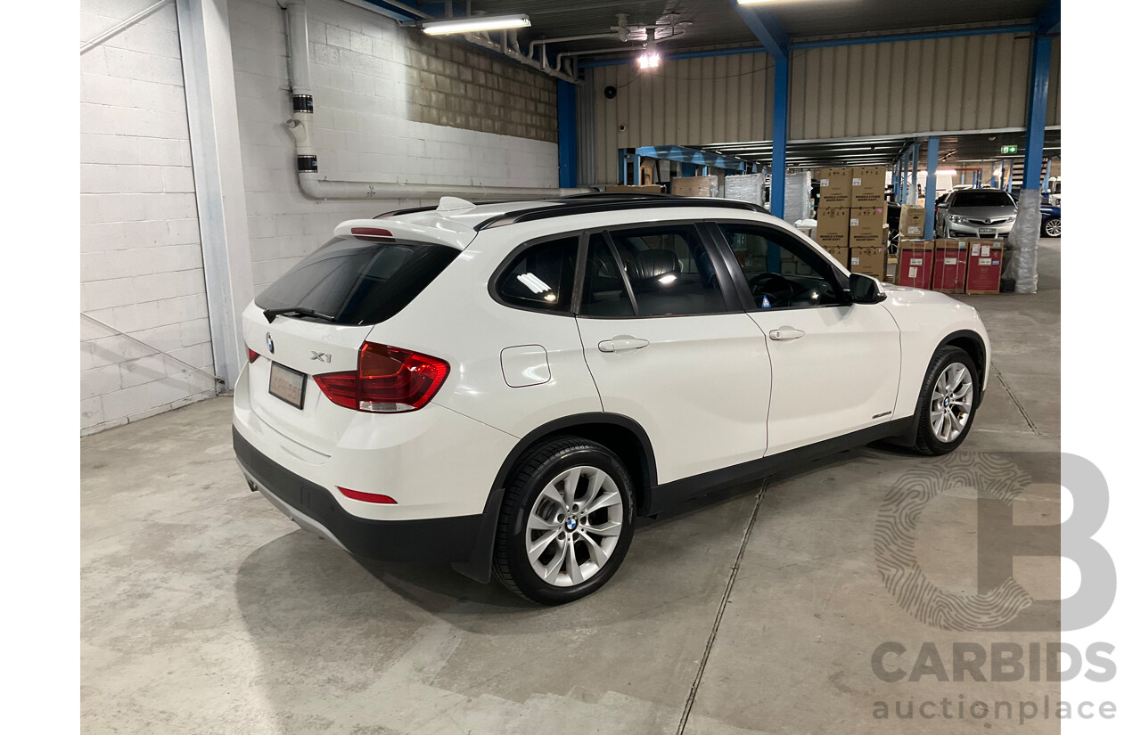 7/2013 BMW X1 sDrive20i E84 MY13 4d Wagon Alpine White Turbo 2.0L