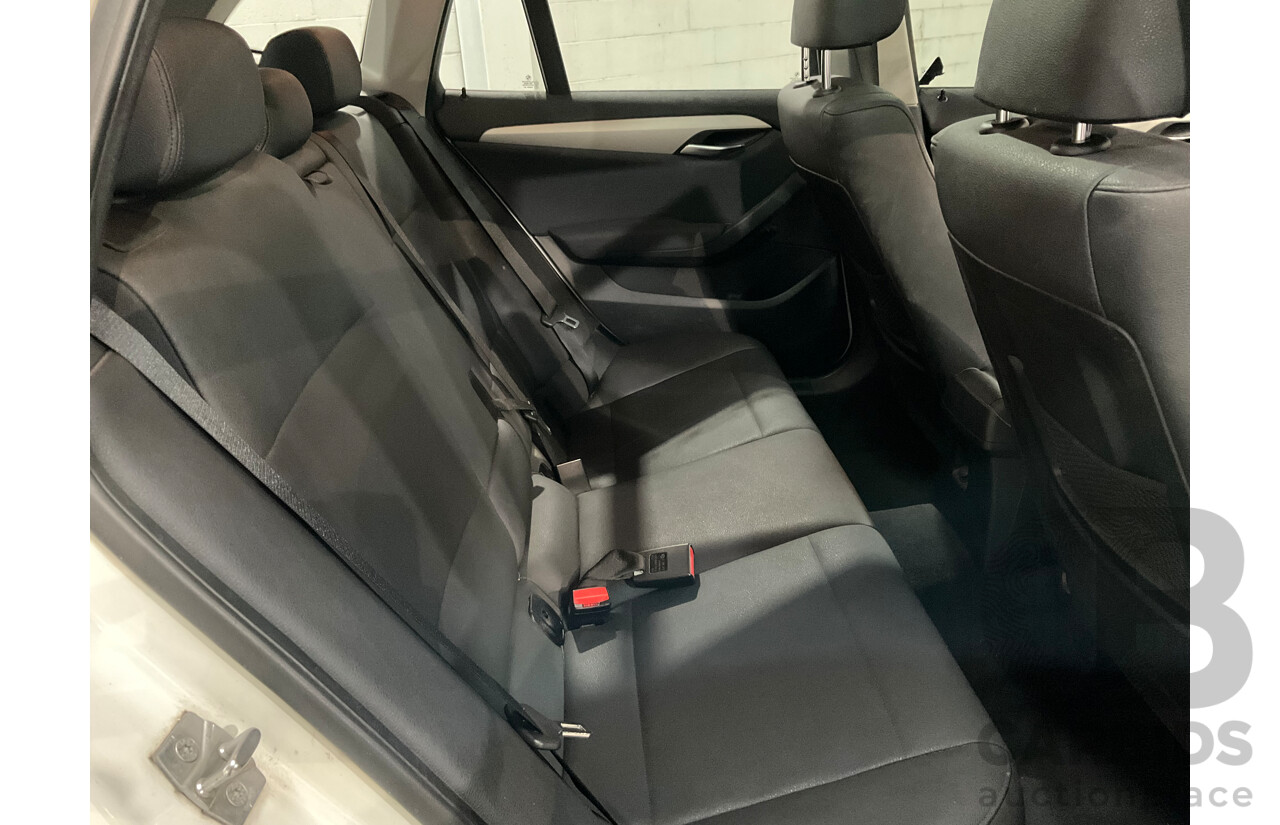 7/2013 BMW X1 sDrive20i E84 MY13 4d Wagon Alpine White Turbo 2.0L