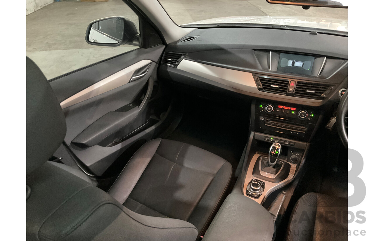 7/2013 BMW X1 sDrive20i E84 MY13 4d Wagon Alpine White Turbo 2.0L