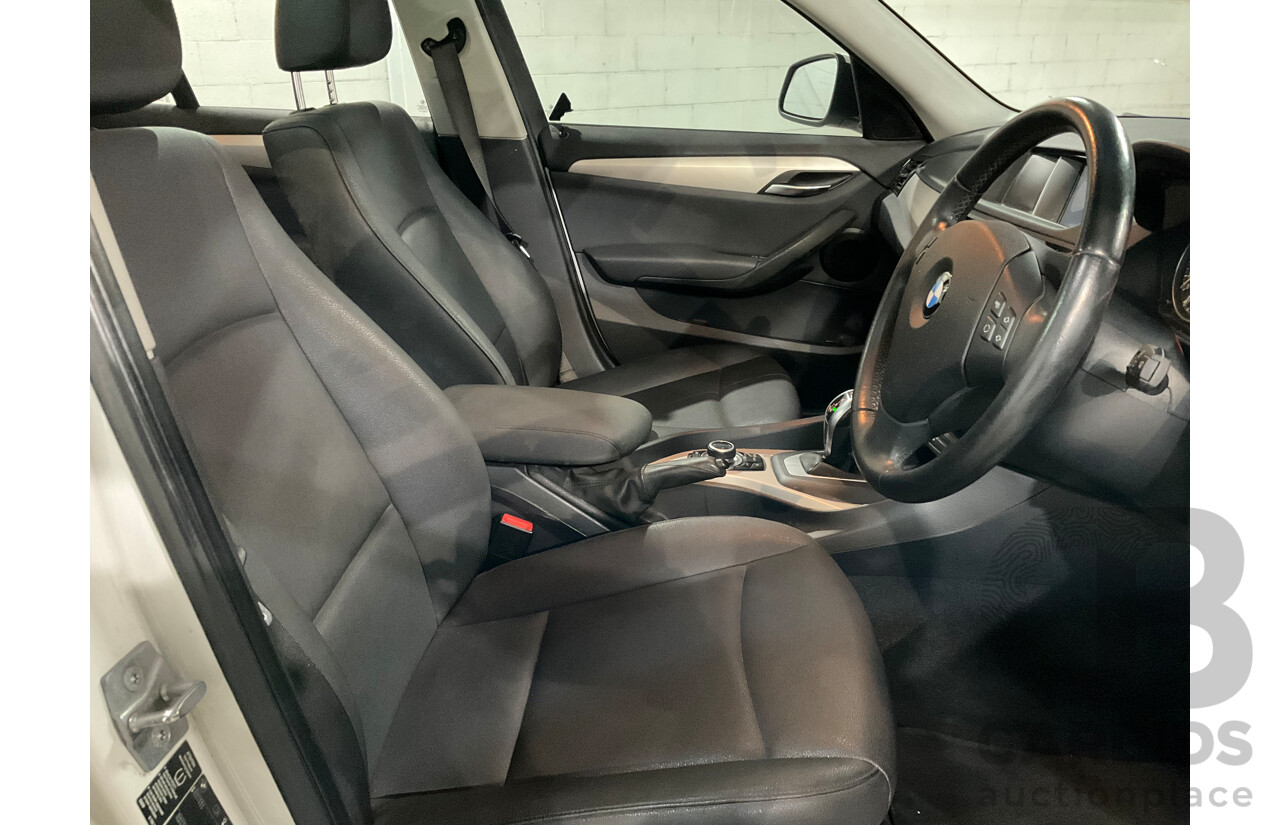 7/2013 BMW X1 sDrive20i E84 MY13 4d Wagon Alpine White Turbo 2.0L
