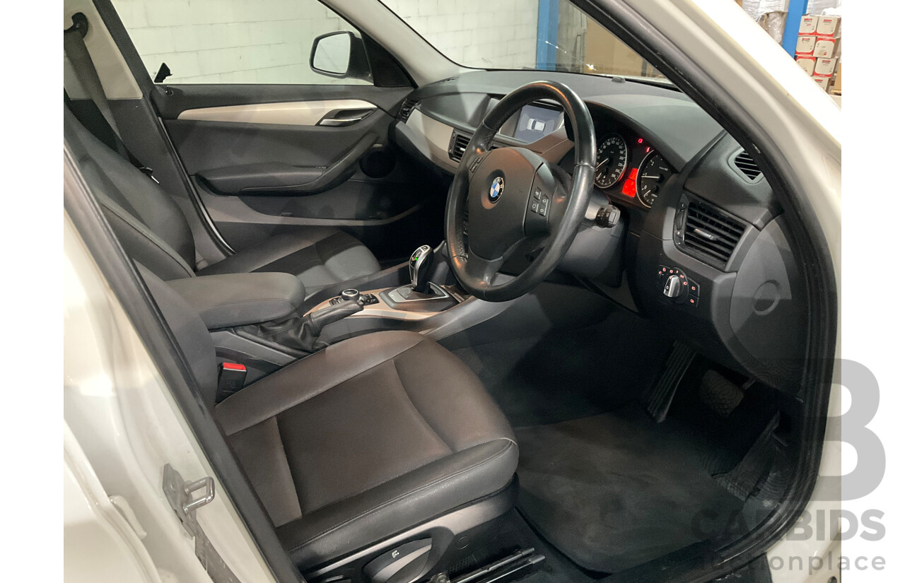 7/2013 BMW X1 sDrive20i E84 MY13 4d Wagon Alpine White Turbo 2.0L