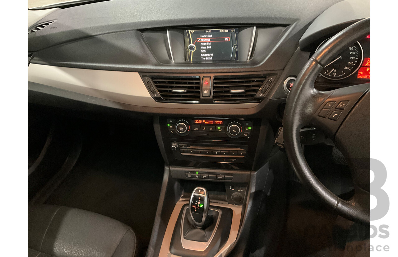 7/2013 BMW X1 sDrive20i E84 MY13 4d Wagon Alpine White Turbo 2.0L