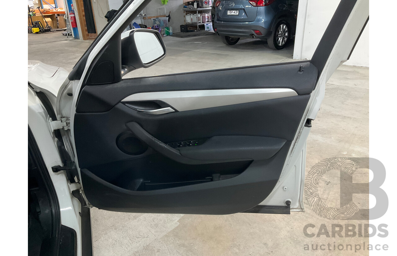 7/2013 BMW X1 sDrive20i E84 MY13 4d Wagon Alpine White Turbo 2.0L