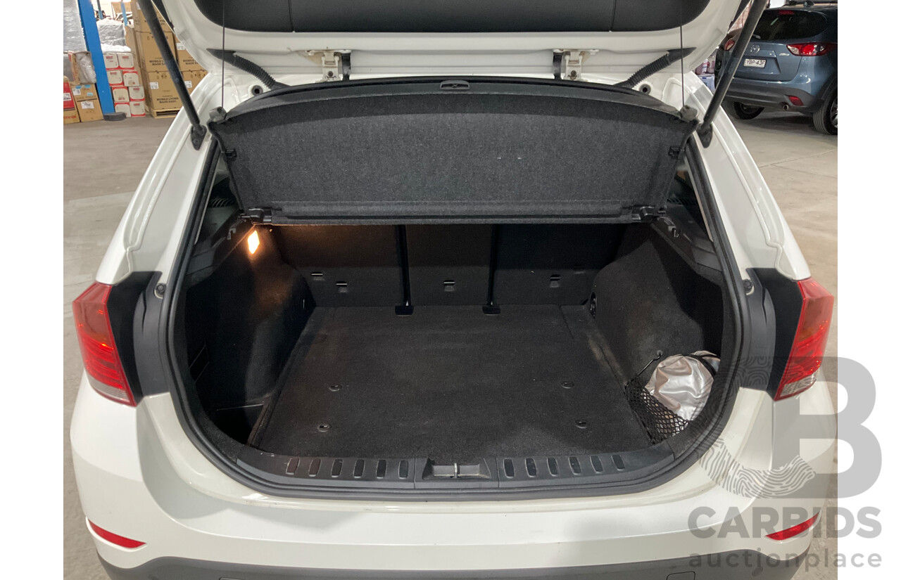 7/2013 BMW X1 sDrive20i E84 MY13 4d Wagon Alpine White Turbo 2.0L