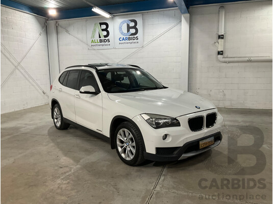 7/2013 BMW X1 sDrive20i E84 MY13 4d Wagon Alpine White Turbo 2.0L