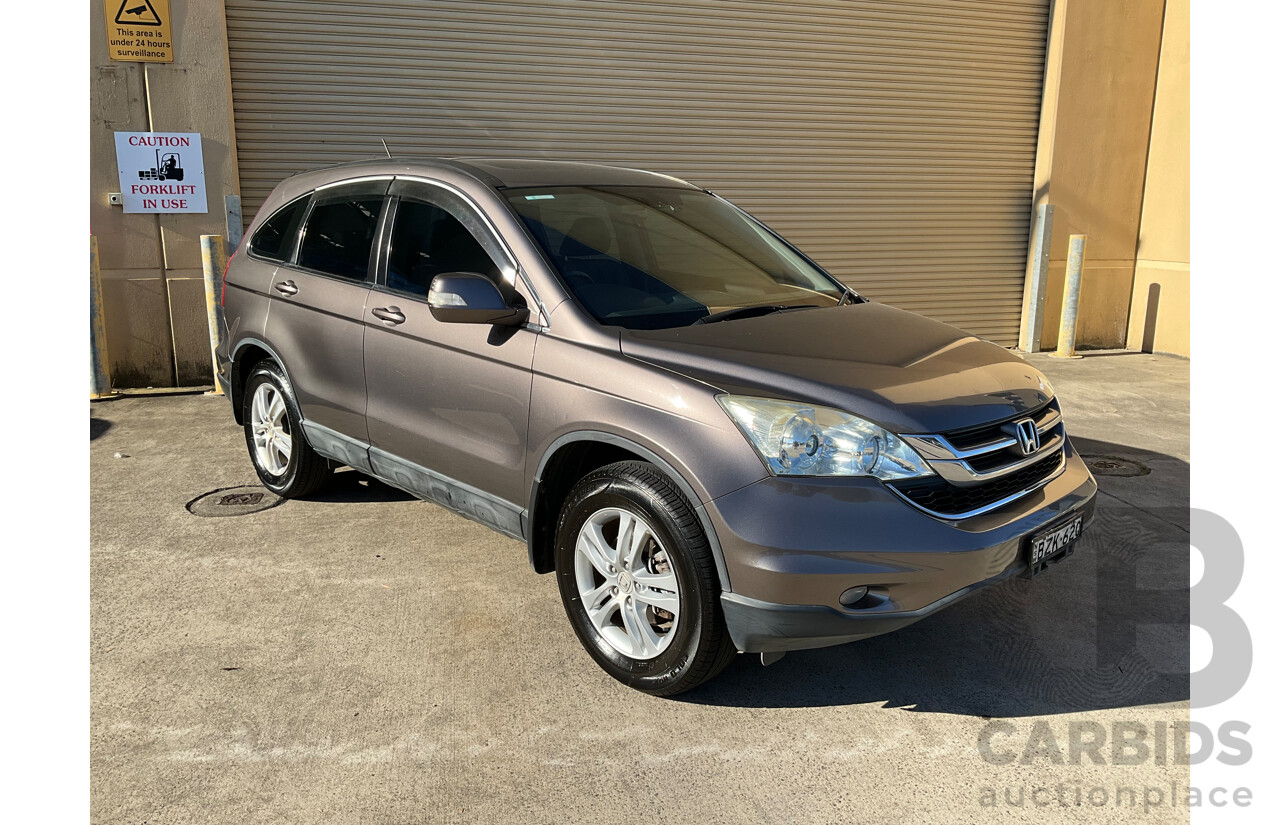 4/2011 Honda CR-V (4x4) Luxury MY10 4d Wagon Grey 2.4L