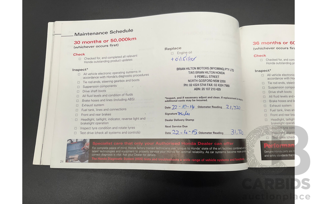 4/2011 Honda CR-V (4x4) Luxury MY10 4d Wagon Grey 2.4L