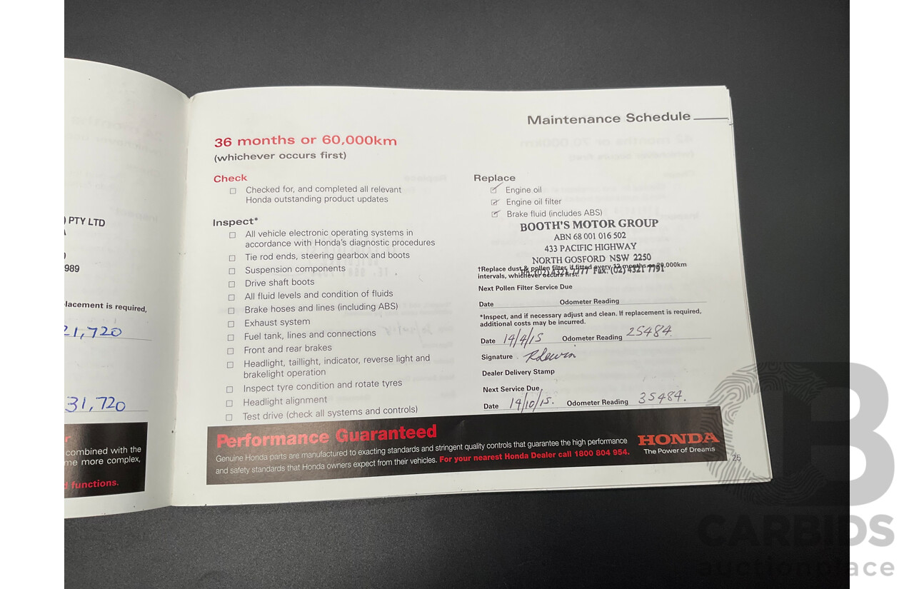 4/2011 Honda CR-V (4x4) Luxury MY10 4d Wagon Grey 2.4L