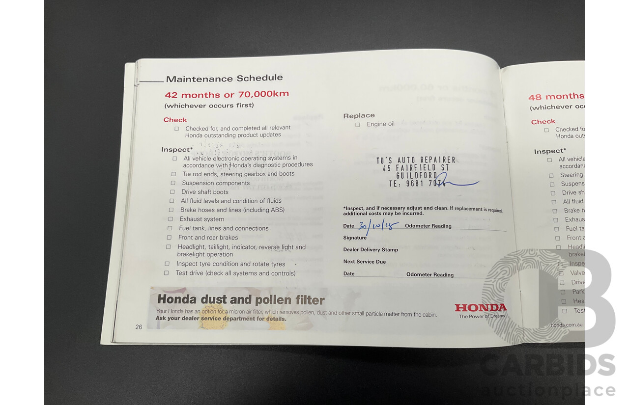 4/2011 Honda CR-V (4x4) Luxury MY10 4d Wagon Grey 2.4L