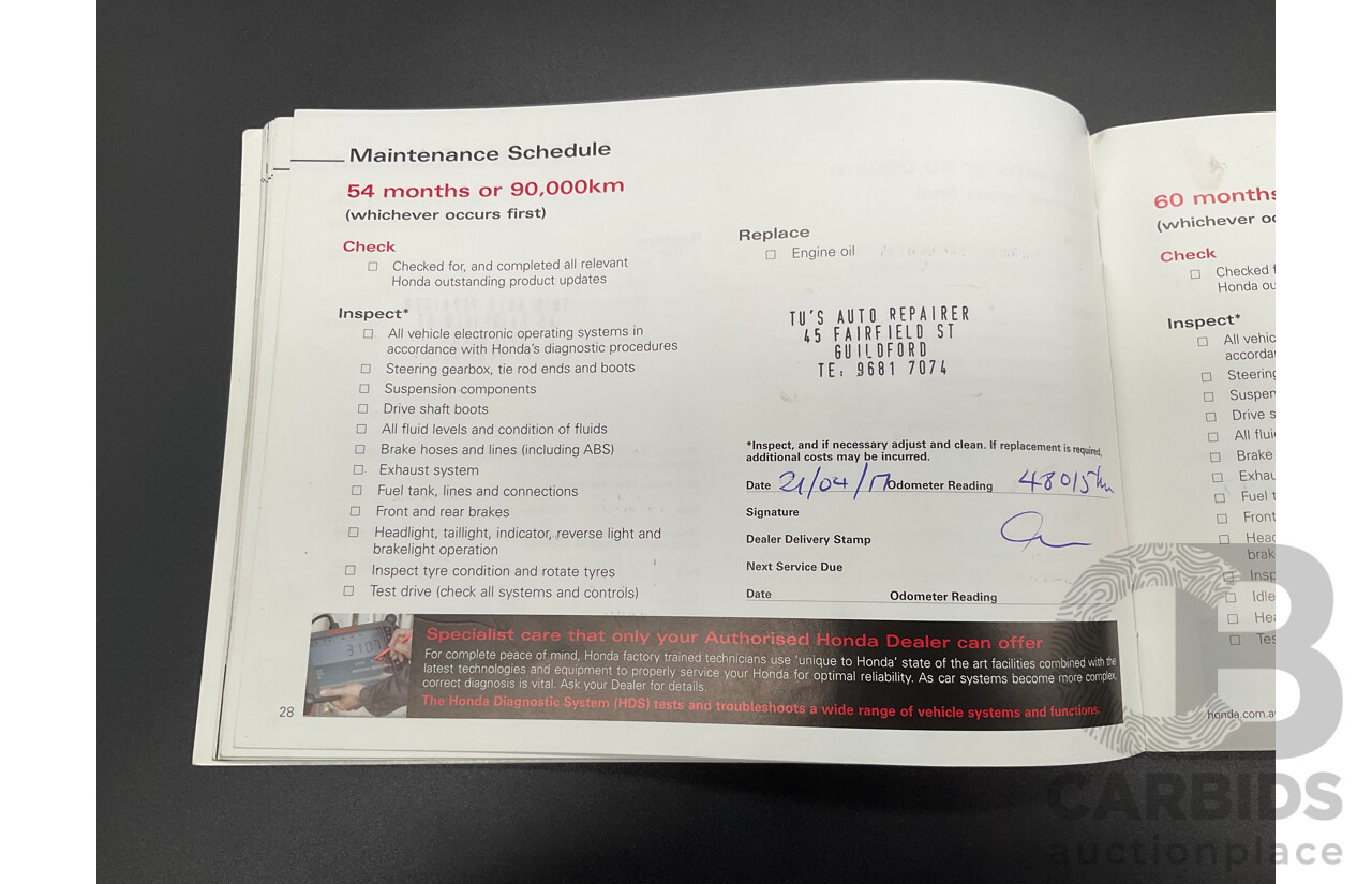 4/2011 Honda CR-V (4x4) Luxury MY10 4d Wagon Grey 2.4L