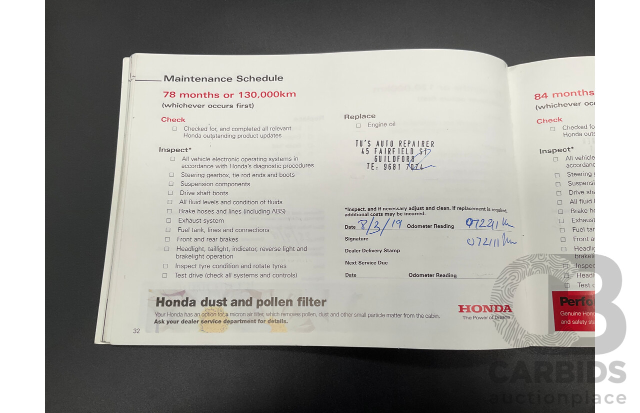 4/2011 Honda CR-V (4x4) Luxury MY10 4d Wagon Grey 2.4L