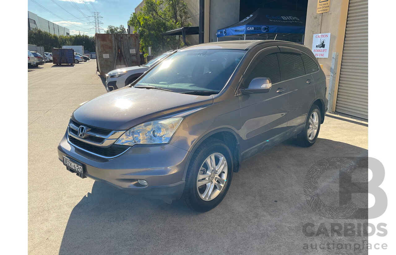 4/2011 Honda CR-V (4x4) Luxury MY10 4d Wagon Grey 2.4L