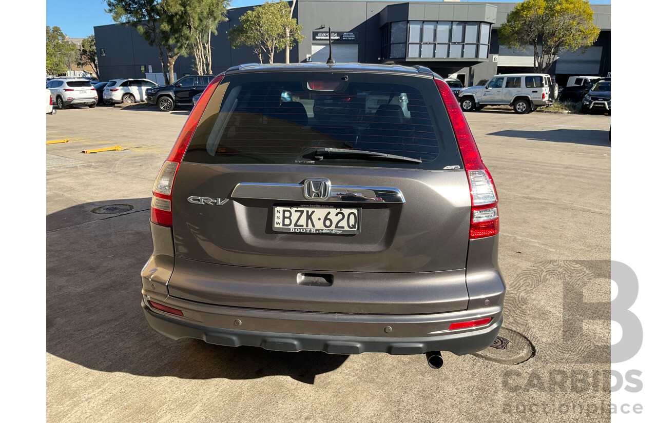 4/2011 Honda CR-V (4x4) Luxury MY10 4d Wagon Grey 2.4L