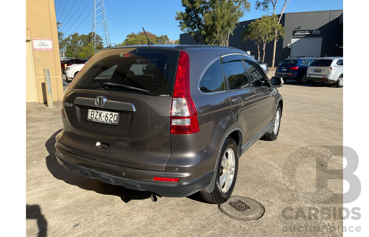 4/2011 Honda CR-V (4x4) Luxury MY10 4d Wagon Grey 2.4L