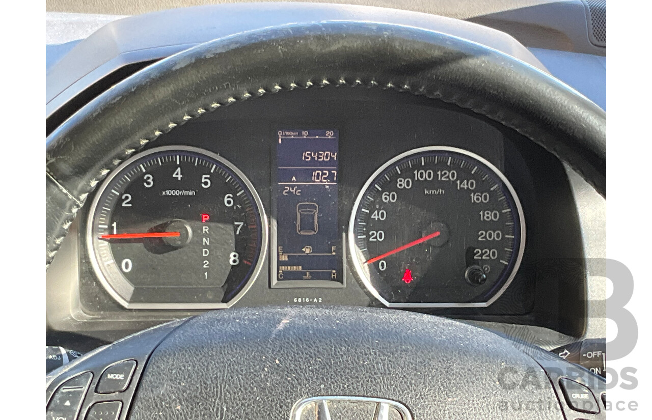 4/2011 Honda CR-V (4x4) Luxury MY10 4d Wagon Grey 2.4L