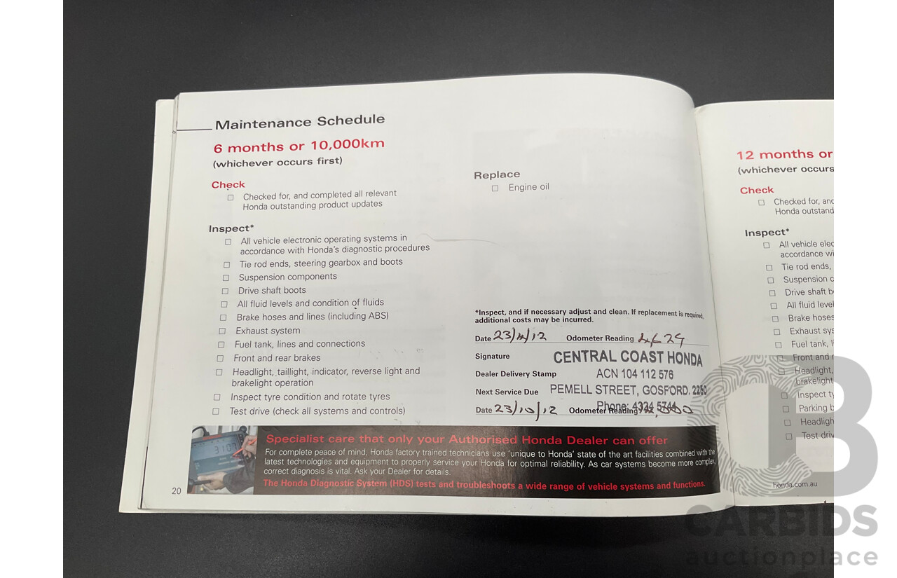 4/2011 Honda CR-V (4x4) Luxury MY10 4d Wagon Grey 2.4L