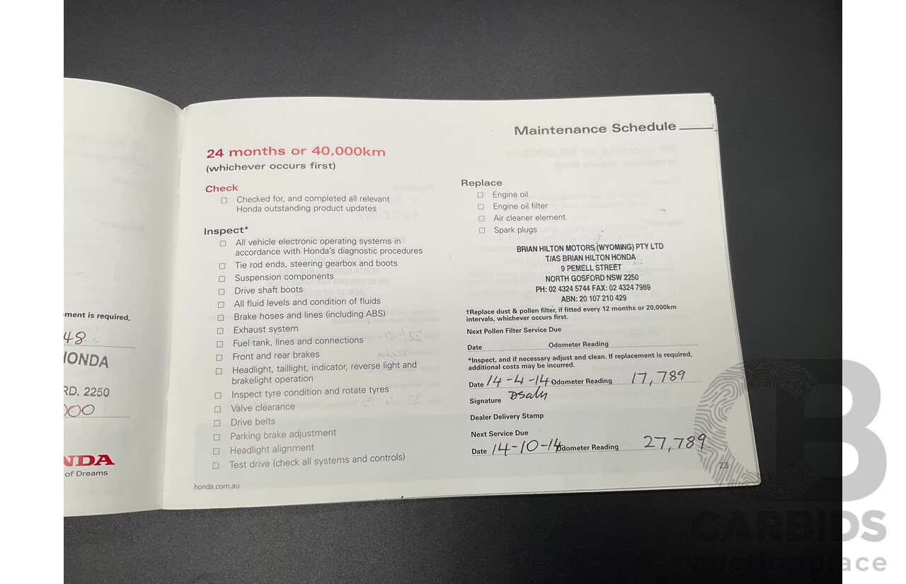 4/2011 Honda CR-V (4x4) Luxury MY10 4d Wagon Grey 2.4L