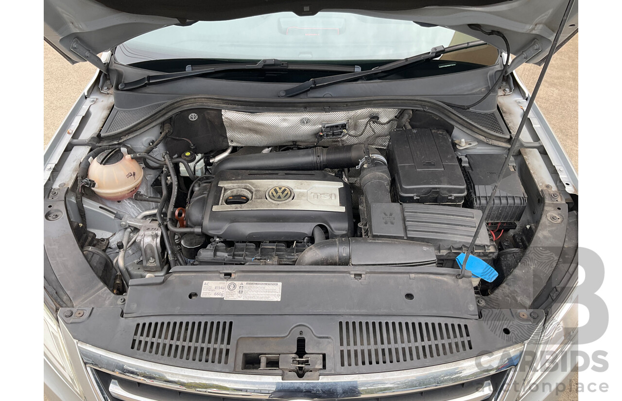 6/2011 Volkswagen Tiguan 125 TSI 5NC MY11 4d Wagon Silver 2.0L