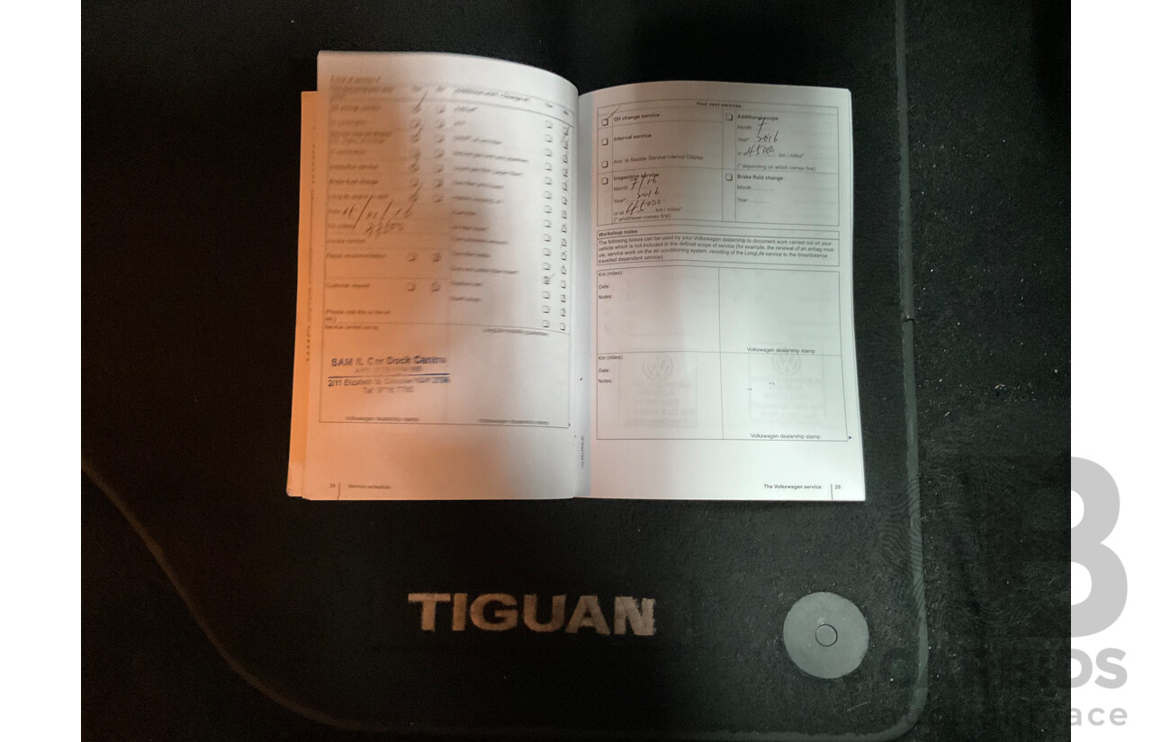 6/2011 Volkswagen Tiguan 125 TSI 5NC MY11 4d Wagon Silver 2.0L