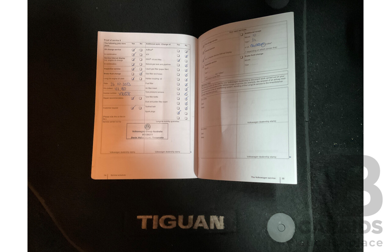 6/2011 Volkswagen Tiguan 125 TSI 5NC MY11 4d Wagon Silver 2.0L