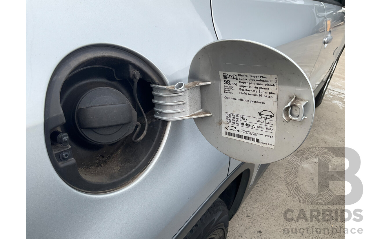 6/2011 Volkswagen Tiguan 125 TSI 5NC MY11 4d Wagon Silver 2.0L